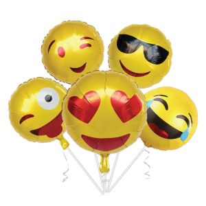 Парти балони - Emoji - 5 бр.