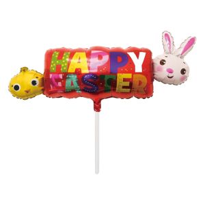 Парти балон - Happy Easter - 51 х 113 см.