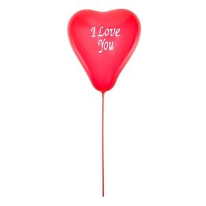 Парти балони - сърца - I LOVE YOU - 23 см. - 10 бр.