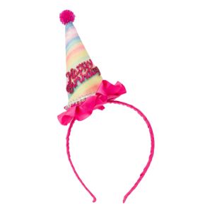 Парти диадема - шапка - Happy Birthday - 13 см.