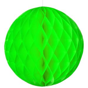 Парти декоративна топка - зелена - 30 см.