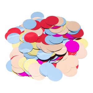 Парти декорация за маса - кръгли конфети - цветни