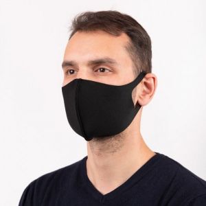Защитни неопренови маски за многократна употреба  - черен цвят
