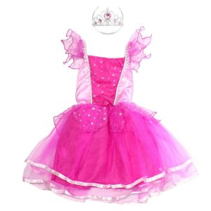 Карнавален костюм - принцеса - розово и цикламено
