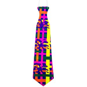 Карнавална вратовръзка - цветно каре