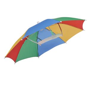Карнавална шапка - чадър - цветна
