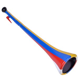 Карнавален тромбон  - многоцветен - 56 см.
