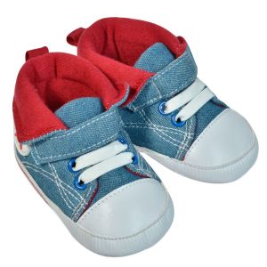 Бебешки обувки - дънкови