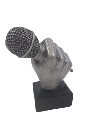 Карнавален аксесоар - статуетка Микрофон