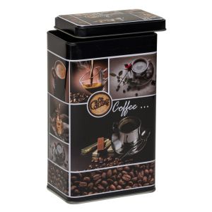 Метална кутия за съхранение на кафе 9 х 6 х16 см