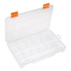 Пластмасова кутия - органайзер, 23 x 15 x 3.3 см