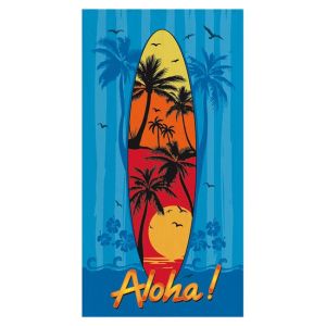 Плажна кърпа по хавайски, 70 х 140 см