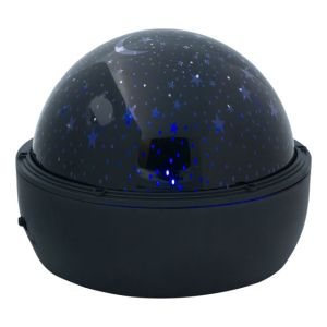 жLED проектор с въртящи се звезди 17 x 17 x 18 см.