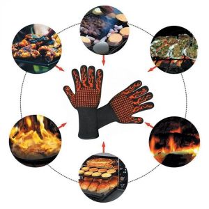 Огнеупорни ръкавици до 300 ºC