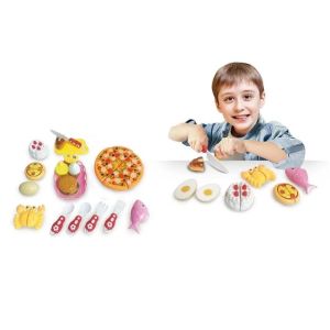 Детски комплект за хранене с продукти за рязане