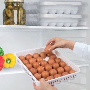 Кутия за яйца за хладилник с 30 отделения