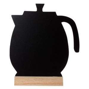 Декоративен чайник-дъска за писане с маркер - 24.5 x 29.5 см.
