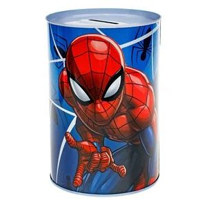 Детска метална касичка Spiderman - 10 x 15 см.