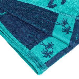 Плажна кърпа тип " залез на Маями " 75 х 150 см