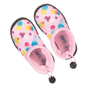 Аква обувки - детски - розови - кексчета и сладолед