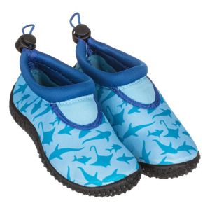 Аква обувки - детски - син цвят - акули
