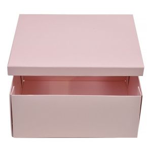 Декоративна сгъваема кутия за съхранение - Розова - 31 x 22 x 14 см. - 9.5 литра