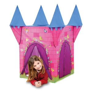 Детска палатка - Замък - Розова - 110 x 110 x 132 см.