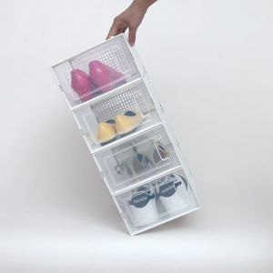 Kутия за съхранение на обувки с врата, 35x25x19.2cm