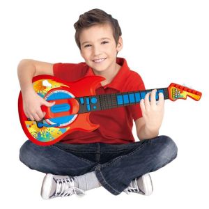 Детска китара със струни и 8 бутона за звук - 59 х 5 х 23 см