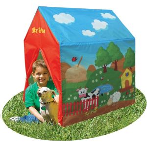 Детска къщичка - Палатка за игра - Ферма - 95 x 72 x 102 см