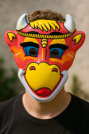 Карнавална маска - животните от фермата