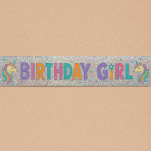 Парти гирлянд - Birthday girl - 266 х 11 см.