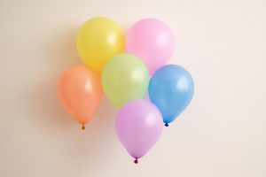 Парти балони - цветни - 23 см. - 50 бр.