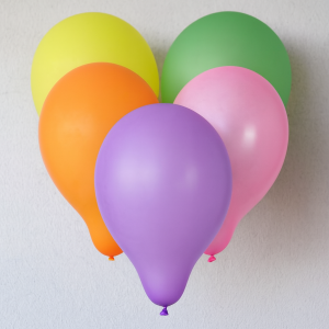 Парти балони - цветни - 30 см. - 20 бр.