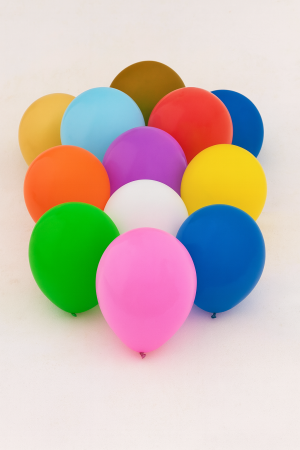 Парти балони - цветни - 23 см. и 30 см. - 20 бр.