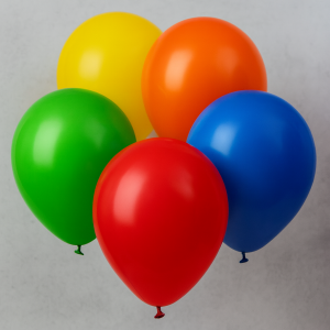 Парти балони - цветни - три размера - 120 бр.
