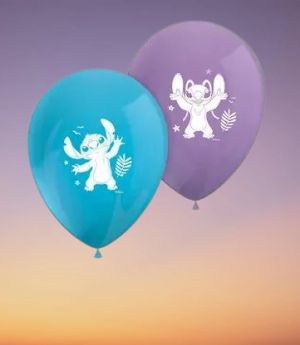 Парти балони Лило и Стич - 28 см х 8 бр.