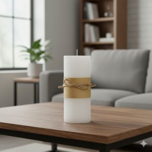 Ароматна свещ колона - жасмин 890 гр.