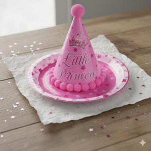 Парти шапки - Little princess - 6 бр.