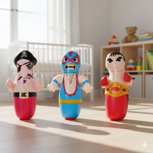 3D надуваема фигура - конус - човек - 90 см.