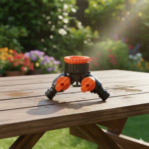 Двоен конектор за кран - 3.5 см.