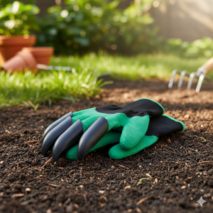 Градински ръкавици - с нокти