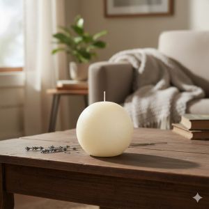 Ароматна свещ топка - ванилия 305 гр.