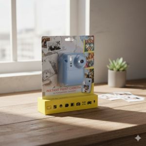 Фотоапарат за деца с моментни снимки и видео 