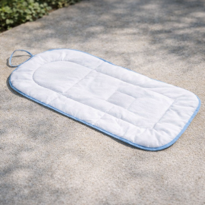 Бебешка подложка за вана - бяла