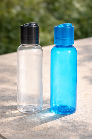 Флакони за шампоан и душ гел - за път - 100 мл. - 2 бр.