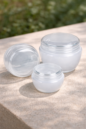 Бурканчета за кремове и лосиони - за път - 3 бр.