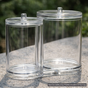 Диспенсър за памучни тампони и клечки за уши