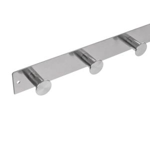 Метална закачалка за стена с 5 кукички - 43 x 4 см.