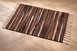 Постелка за под - кафява - 50 х 80 см.